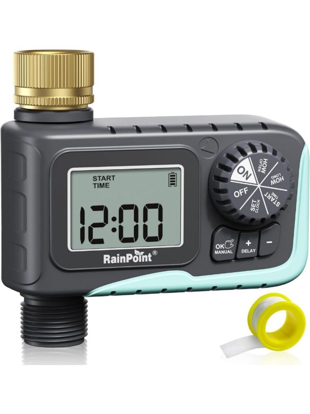 Programmable Outdoor Sprinkler Timer for Garden Hose, Irrigation System with